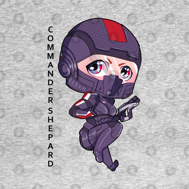 Commander Shepard Soldier by Pastelideas